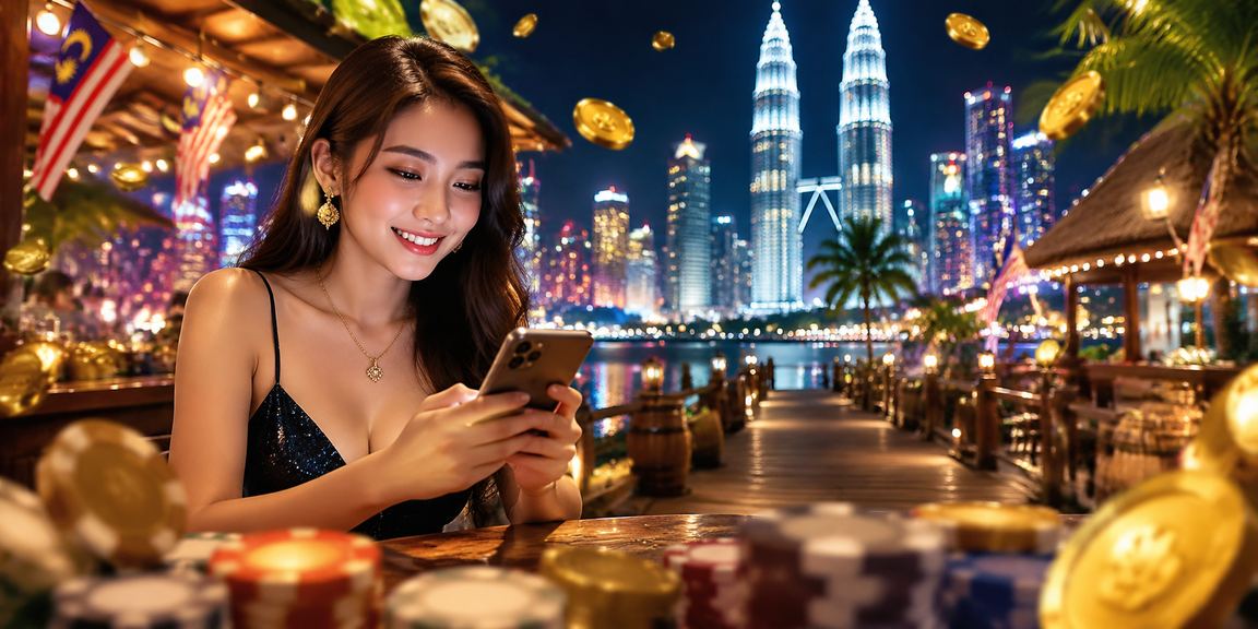 Antaramuka kasino mudah alih pru14 digunakan di Kuala Lumpur