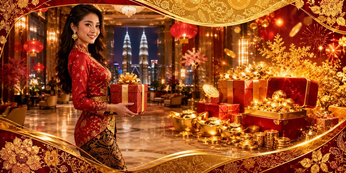 Suasana pertaruhan Selangor dengan motif batik Malaysia dan meja Roulette